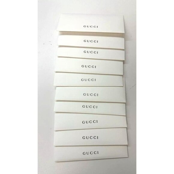 Gucci Sunglasses Eyeglasses Certificate of Authenticity Card - Set of 10 main image 6
